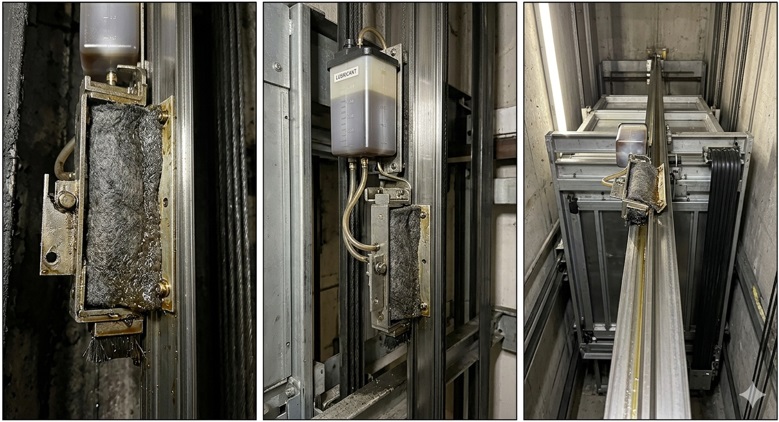 Guide rail lubricator