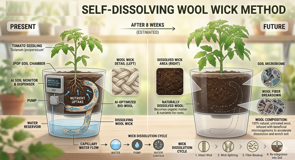 capillary watering wicks